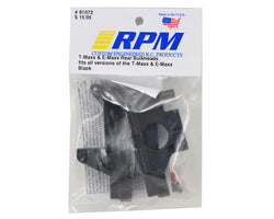 RPM 81072 Rear Bulkheads For Traxxas 2.5 3.3 .15 T-maxx E-maxx