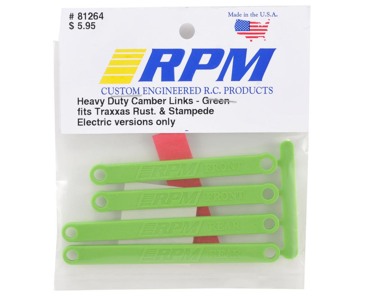 RPM 81264 Camber Links For 2WD Rustler Skully,Craniac Bigfoot & Stampede