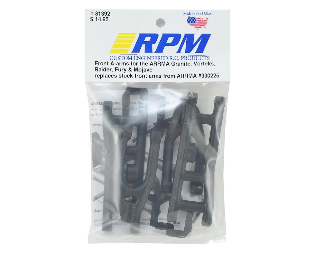 RPM R/C Front Upper & Lower A-arms Arrma Granite Vorteks Raider Fury Mojave