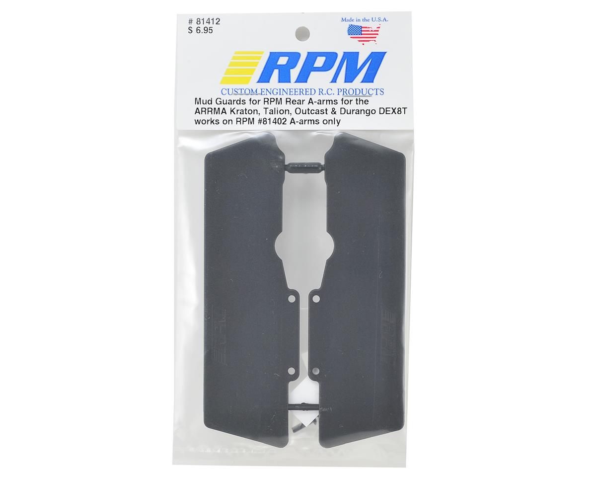 RPM81412 Mud Guards for RPM Kraton Talion Outcast 6s Rear Arms (Fits RPM81402 Arms Only