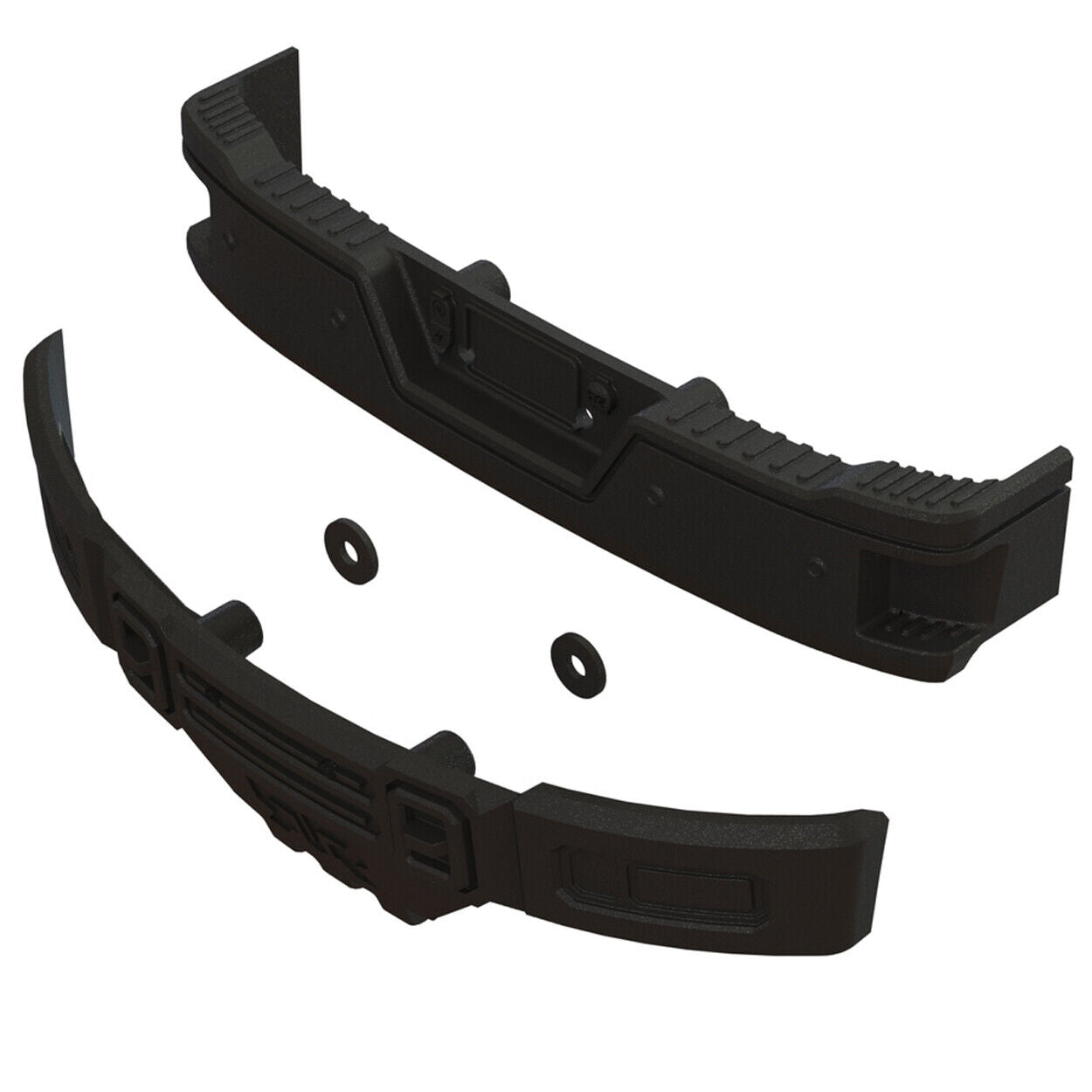 Arrma 320460 Bumper Set, Black, Big Rock 4x4 BLX