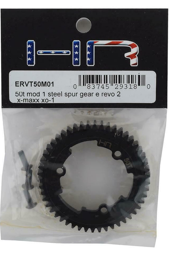 Hot Racing Traxxas E Revo 2.0 X Maxx XO-1 50t Mod 1 Steel Spur Gear ERVT50M01