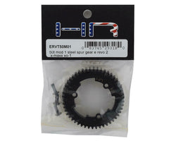 Hot Racing Traxxas E Revo 2.0 X Maxx XO-1 50t Mod 1 Steel Spur Gear ERVT50M01