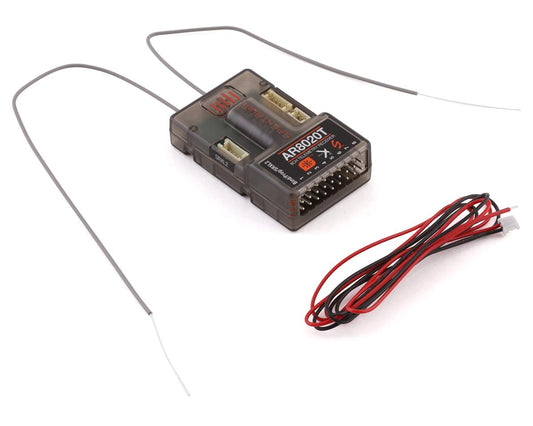Spektrum AR8020T DSMX 8-Channel Telemetry Receiver SPMAR8020T DSM Receivers