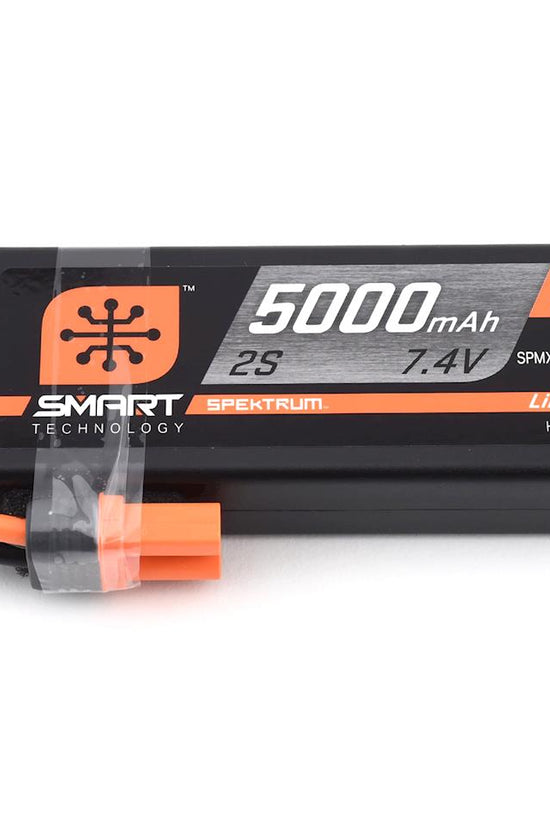 Spektrum RC 2S Smart LiPo Hard Case 100C Battery Pack (7.4V/5000mAh) w/IC5 Connector