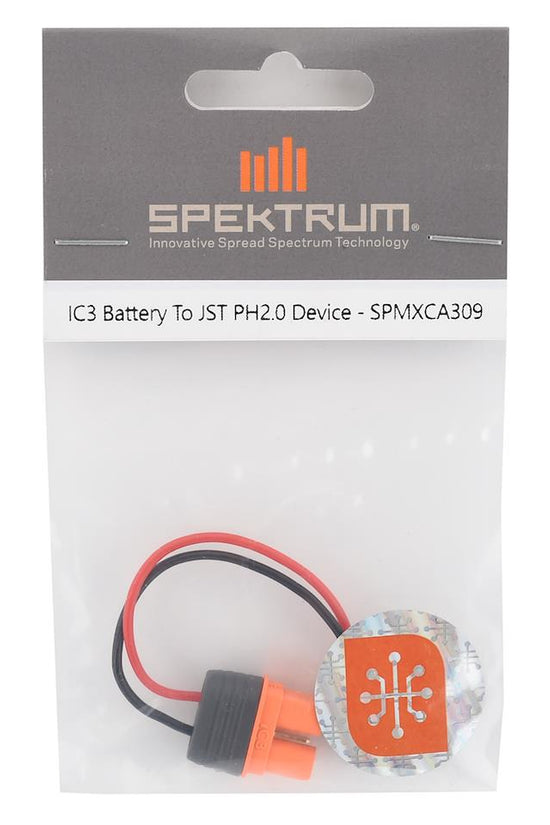 Spektrum RC Female IC3 to female JST PH2.0 connector