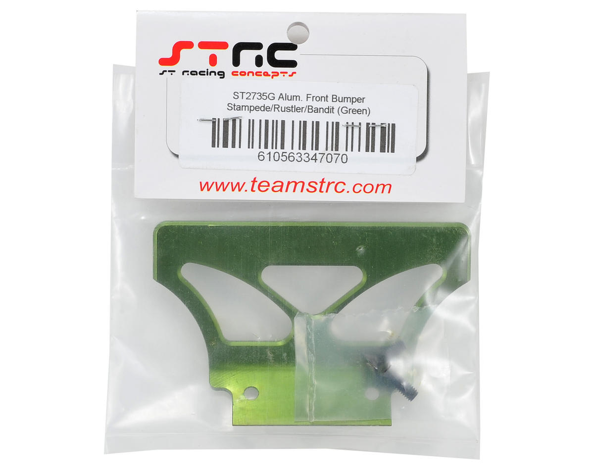ST Racing Concepts Oversized Front Bumper for Traxxas Stampede/Rustler/Bandit (Green)