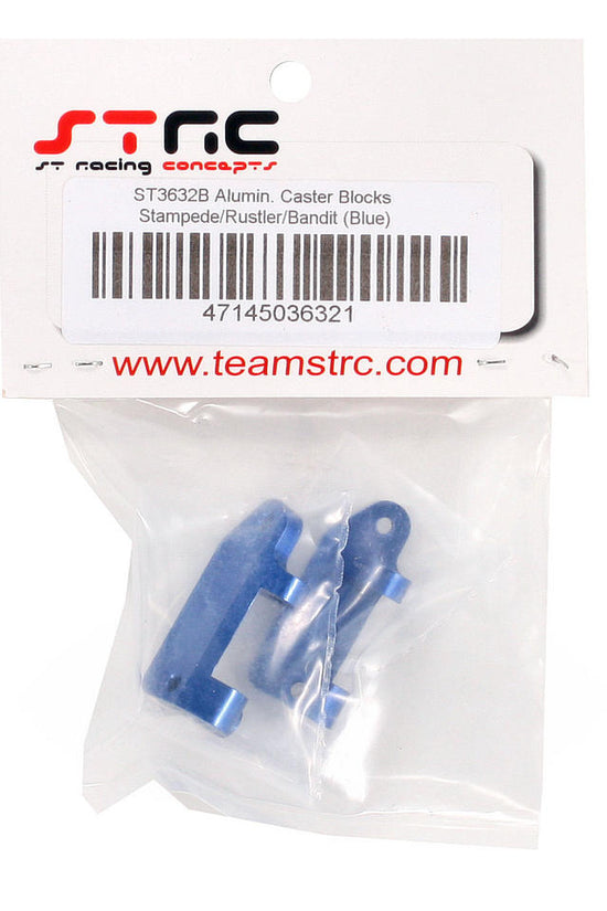 STRC ST3632B Aluminum Caster Blocks Traxxas Stampede / Slash / Rustler