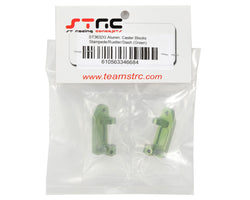 STRC ST3632G GREEN Anodized Caster Blocks For Traxxas Stampede Rustler Slash 2wd