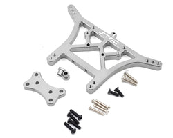 STRC 3638S Aluminum REAR Shock Tower For Traxxas 2wd Slash Stampede Rustler Bandit(Silver)