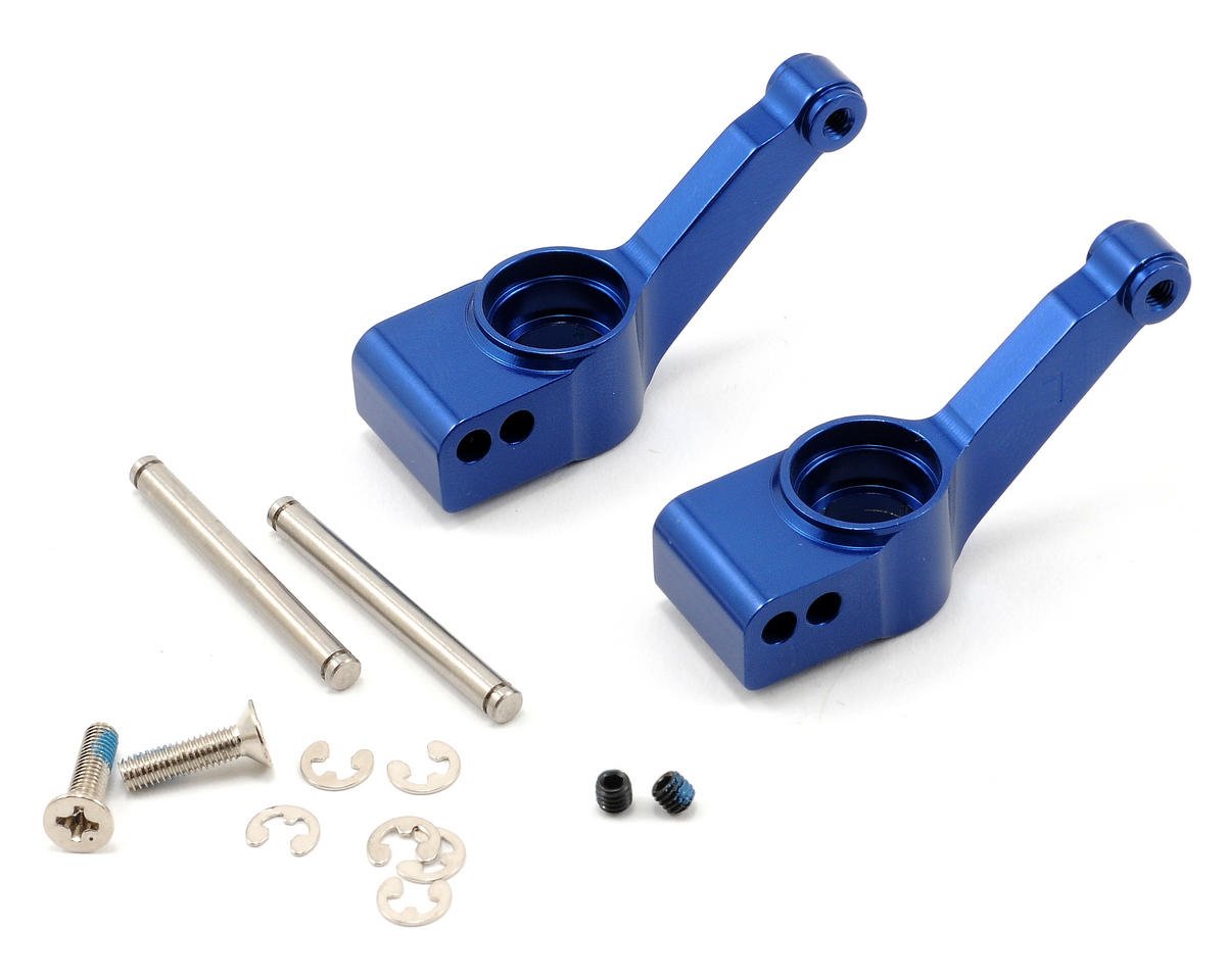 Traxxas 1952X Rear Stub Axle Carriers Aluminum Slash Stampede Rally Hoss 4x4 VXL