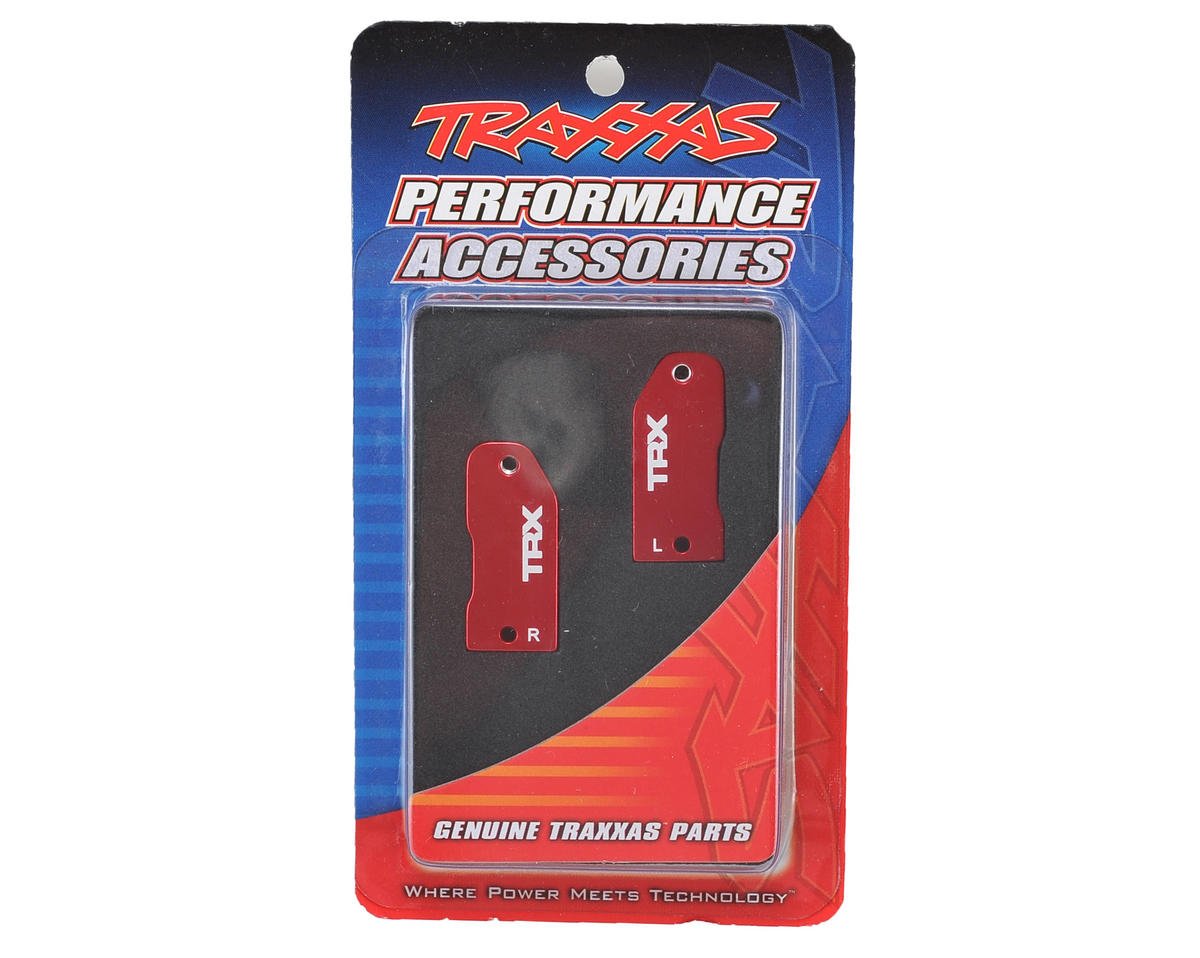 Traxxas RED L/R Aluminum Caster Blocks 30-Degree 2wd Stampede Slash Rustler VXL XL-5