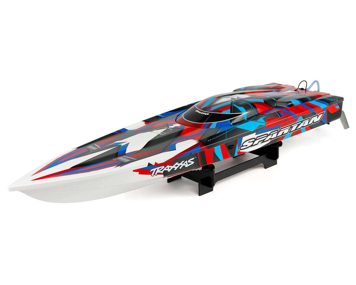Traxxas Spartan High Performance Race Boat RTR (Red) w/TQi 2.4Ghz Radio & TSM
