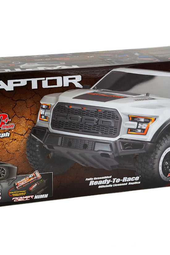Traxxas 2017 Ford Raptor RTR Slash 1/10 2WD Truck (Fox) w/TQ 2.4GHz Radio, Battery & DC Charger (Copy)