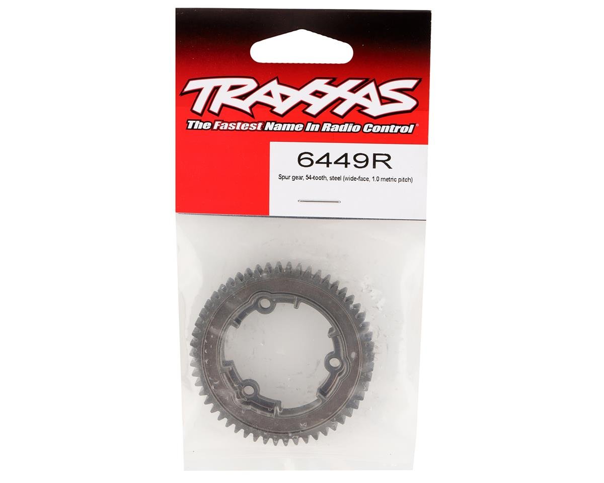 Traxxas 6449R Steel Wide-Face Mod 1.0 Spur Gear (54T)