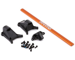 Traxxas 6730A Rustler/Slash 4x4 LCG Chassis Brace Kit (Orange)