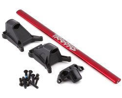 Traxxas 6730R  Rustler/Slash 4x4 LCG Chassis Brace Kit (Red)