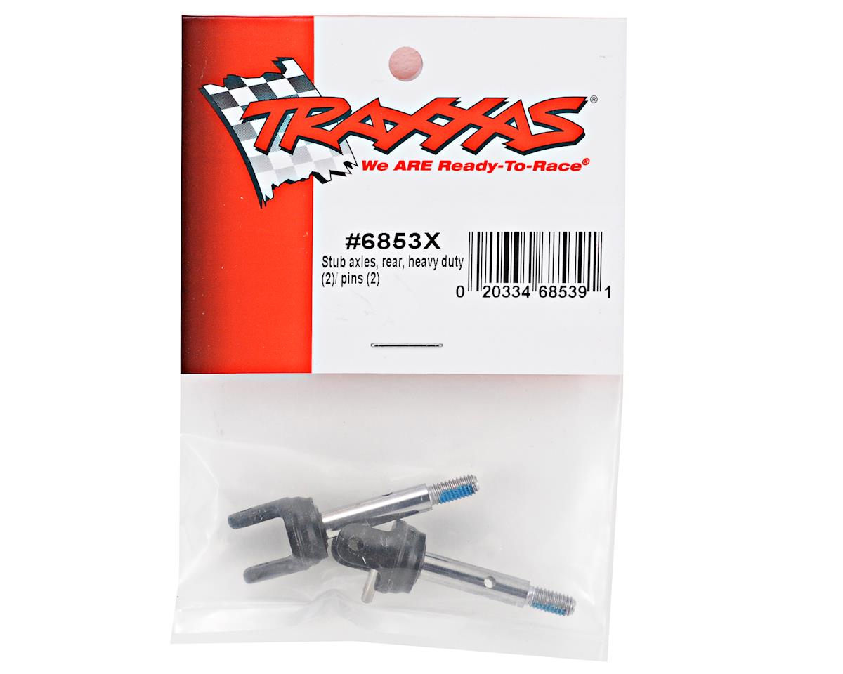 Traxxas 6853X Heavy Duty Stub Axles Nitro Slash ,Slash Stampede 4x4