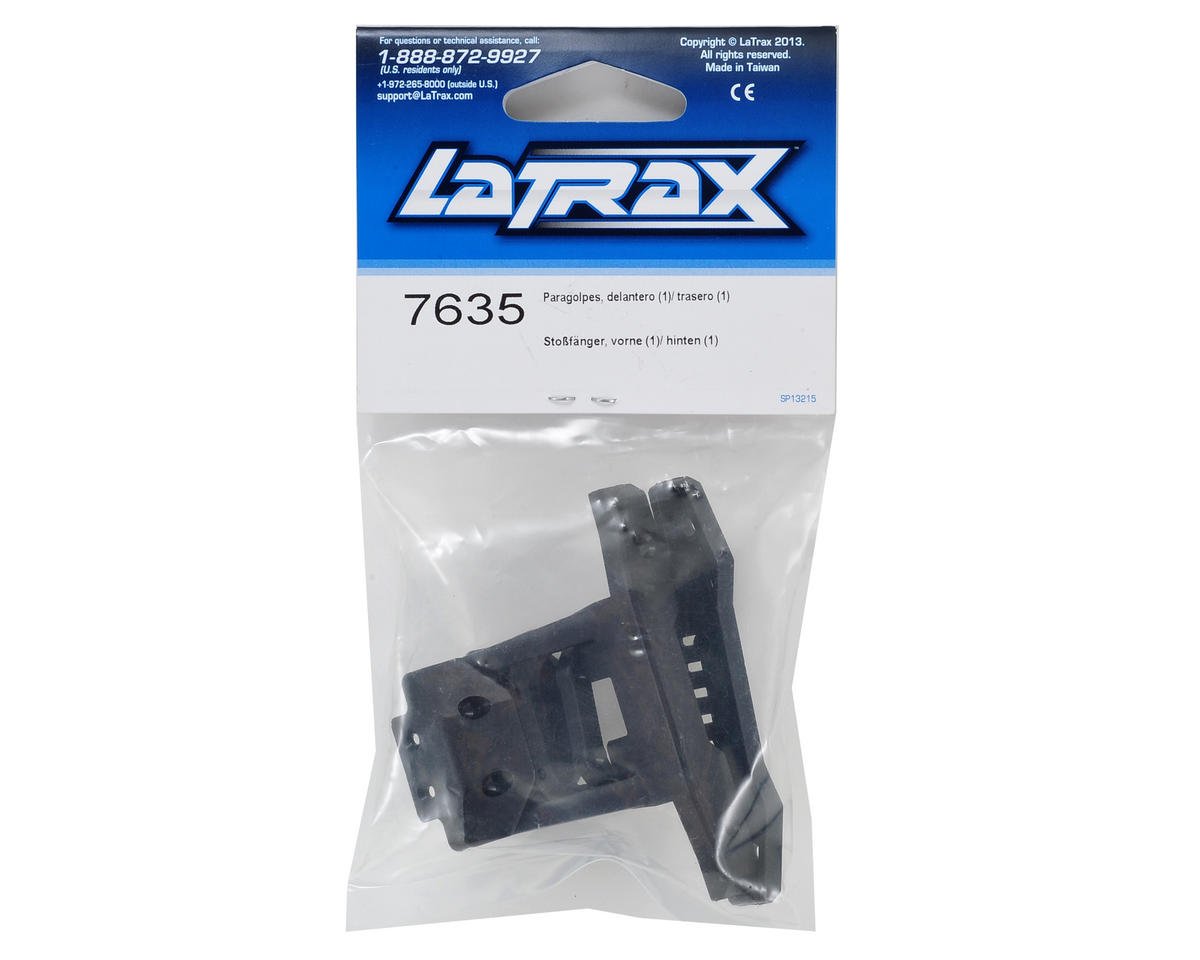 Traxxas 7635 LaTrax Front/Rear Bumper Set
