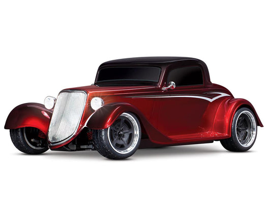 Traxxas 4-Tec 3.0 1/10 RTR Touring Car w/Factory Five '33 Hot Rod Coupe Body (Red) & TQ 2.4GHz Radio System